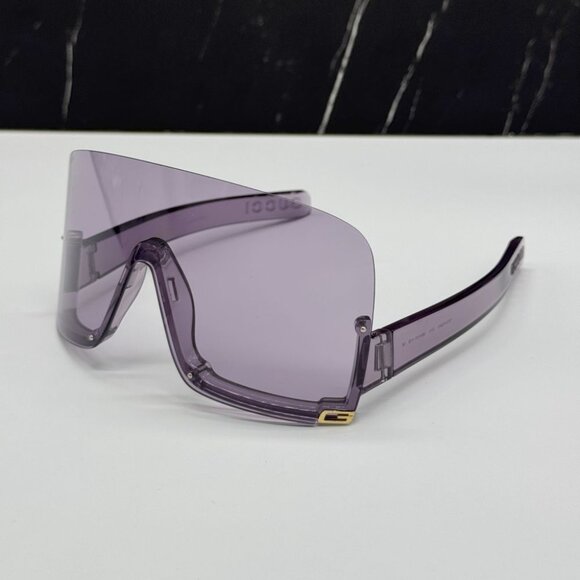 NEW GG1631S 011 GUCCI VIOLET MASK WOMEN GUCCI SUNGLASSES - Picture 5 of 13